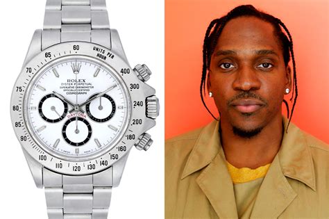 pusha t rolex daytona